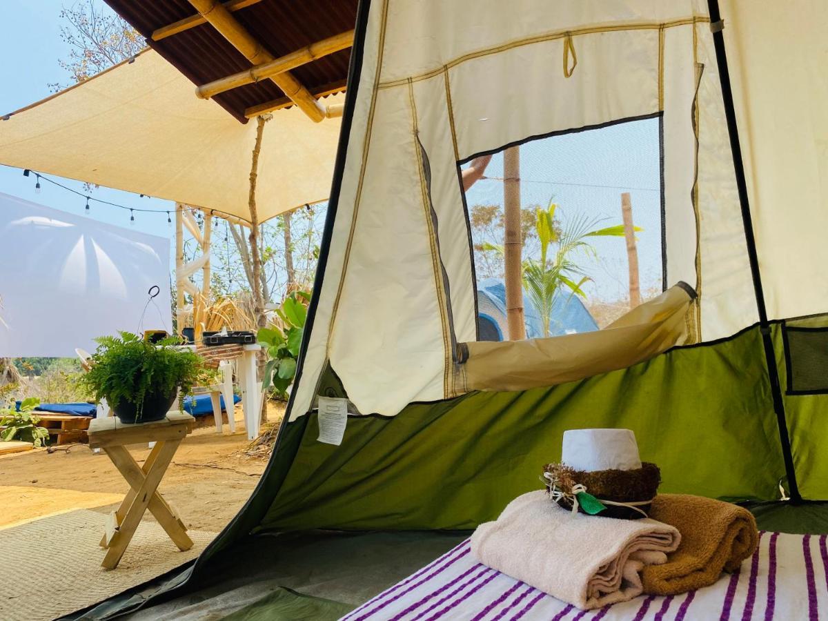 Bajo Las Estrellas Eco Glamping Mazunte Exteriör bild
