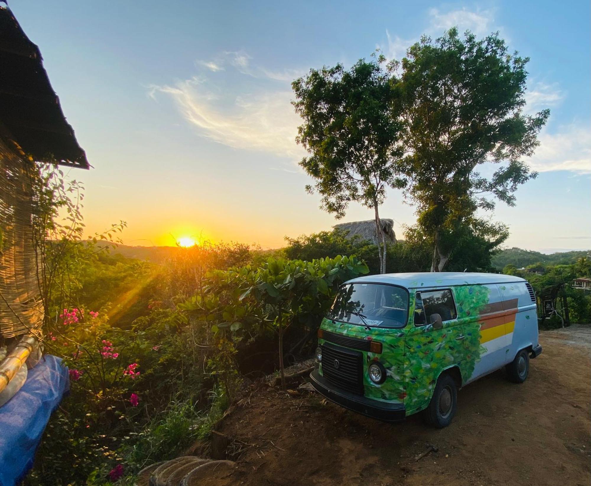 Bajo Las Estrellas Eco Glamping Mazunte Exteriör bild