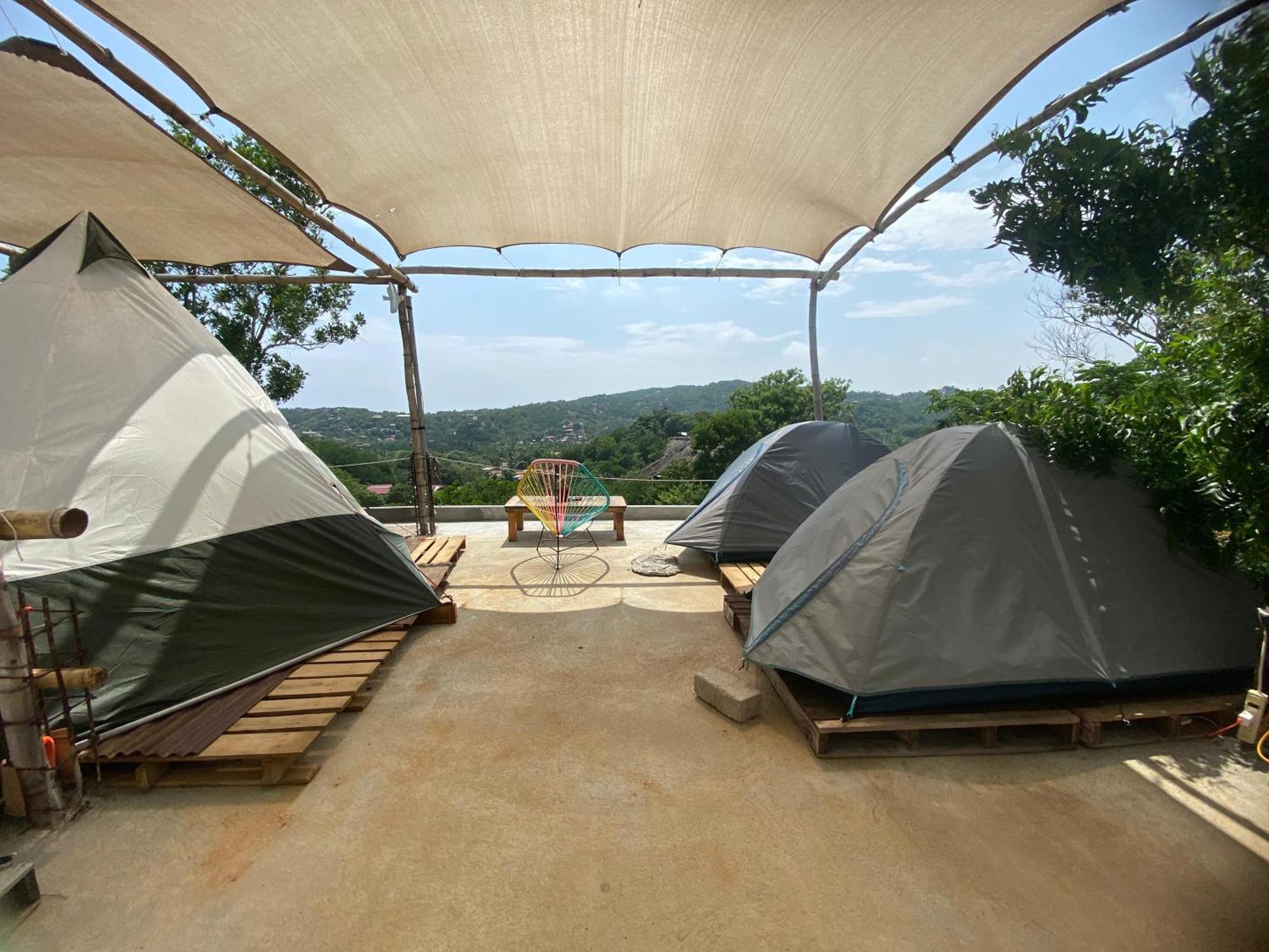 Bajo Las Estrellas Eco Glamping Mazunte Exteriör bild