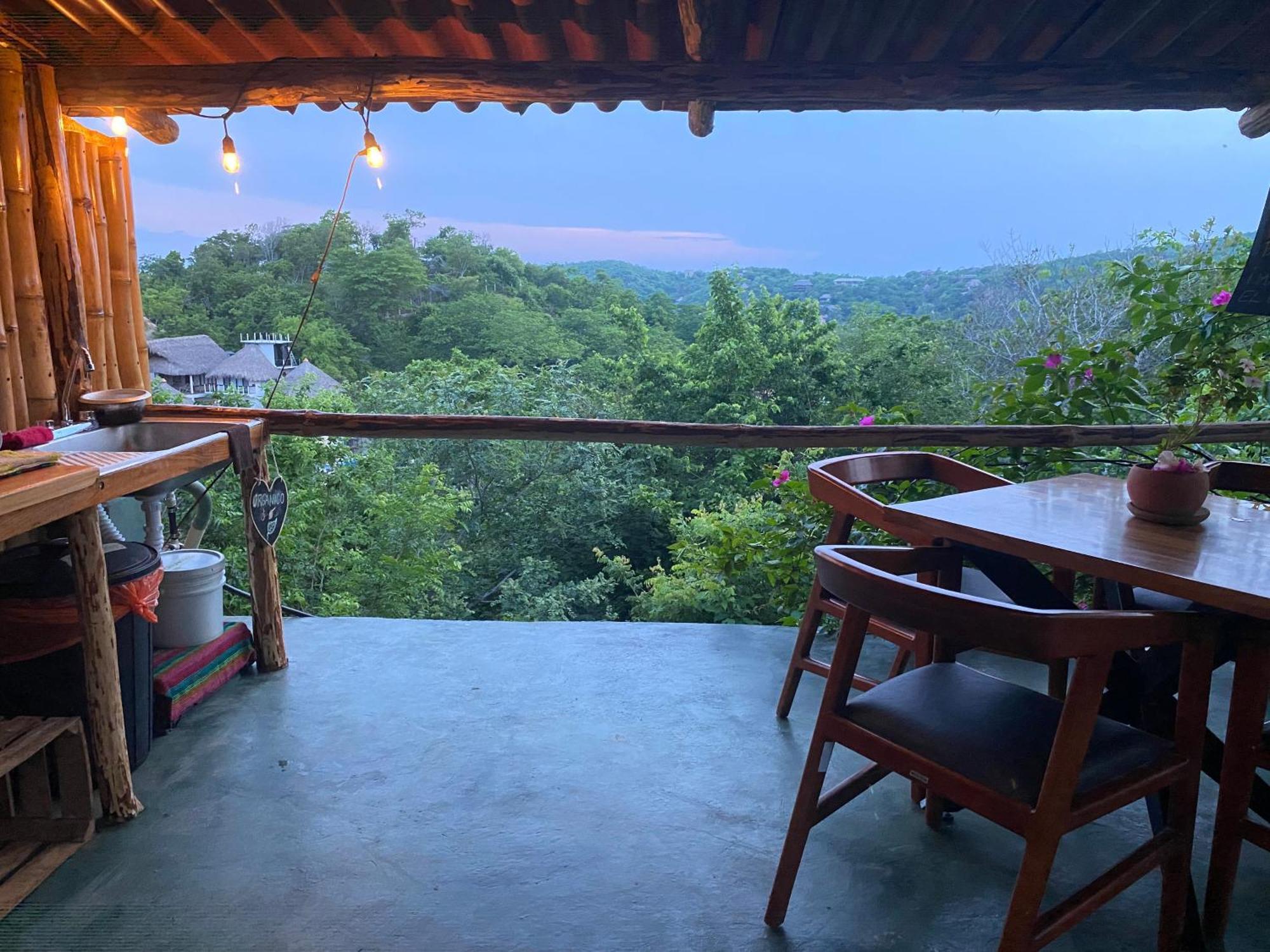 Bajo Las Estrellas Eco Glamping Mazunte Exteriör bild