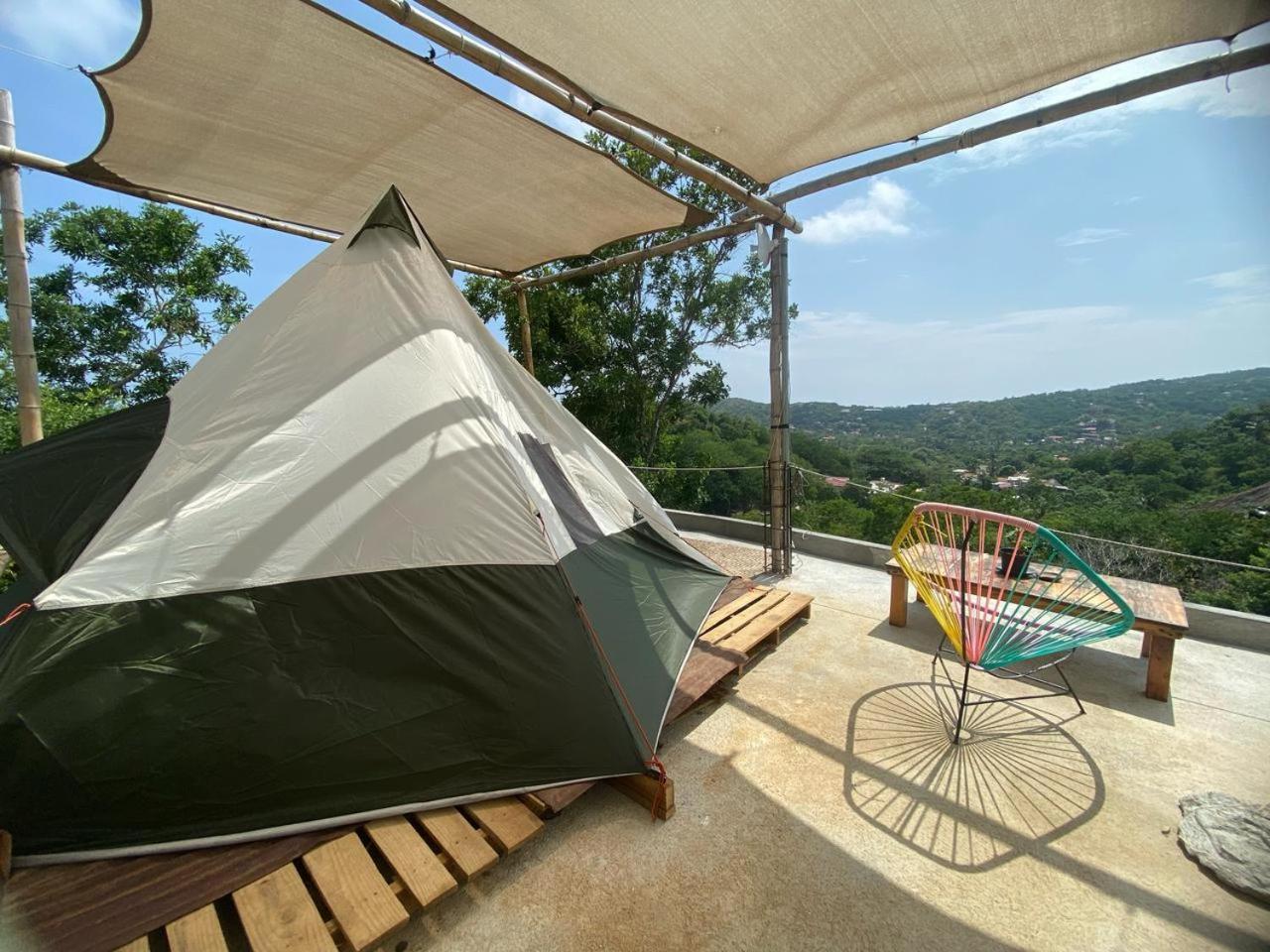 Bajo Las Estrellas Eco Glamping Mazunte Exteriör bild